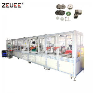 Zametání robota části boční kartáč kola nastavit automatický montážní stroj