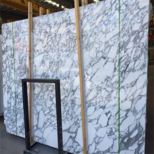 Bianco arabescato bílá mramorová deska