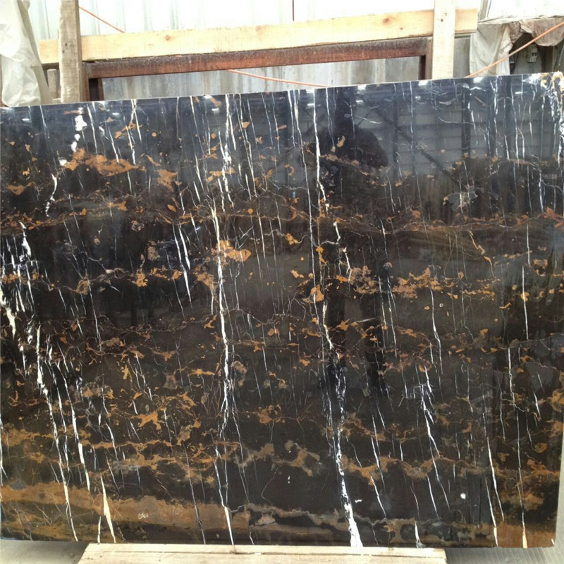 Portoro Gold Marble Slab Stone dekorativní