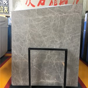Tundra Dora Gray Marble Slab