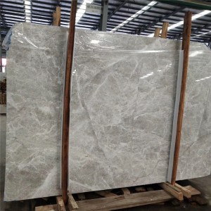Tundra Dora Gray Marble Slab