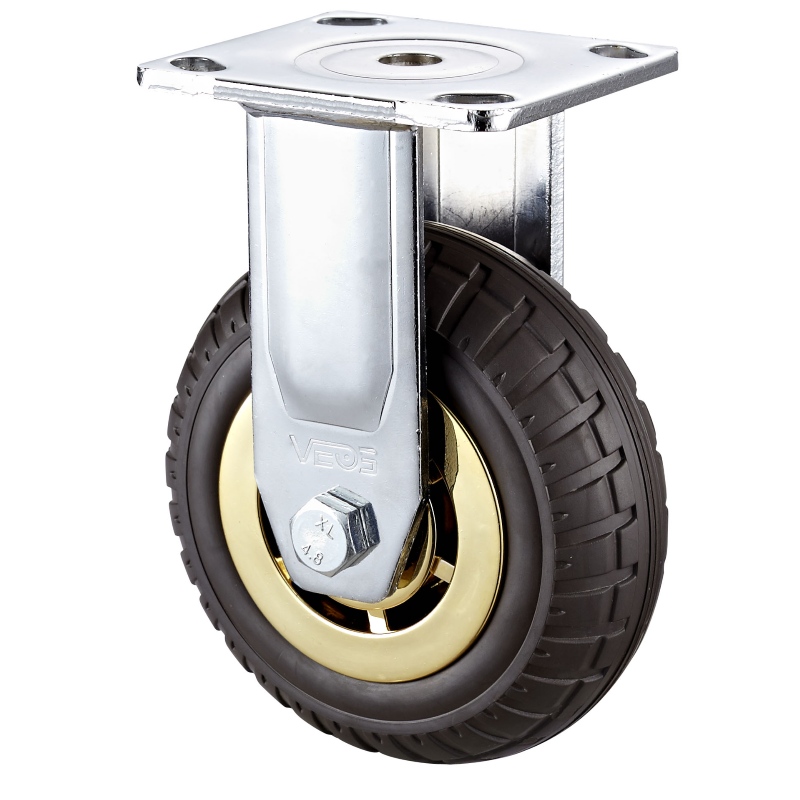 Heavy Duty - pochromované pouzdro s černým TPE kolečkem11