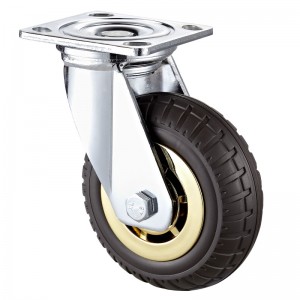 Heavy Duty - pochromované pouzdro s černým TPE kolečkem11