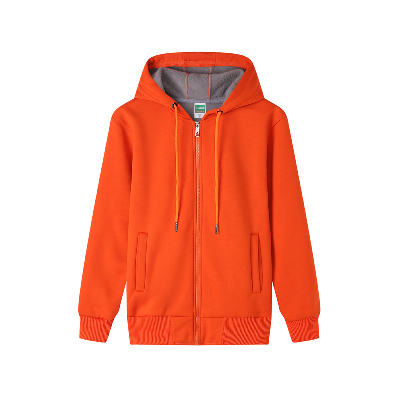 # 307 - Berber Fleece zip s kapucí