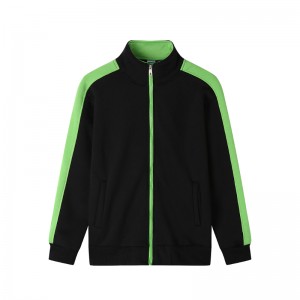 # 309 - Mikina Berber Fleece se dvěma barevnými zipy na zip