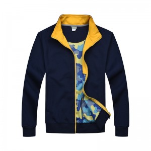 # 303-Lehká mikina s kontrastním zipem