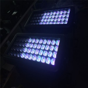 6účinky 48PCS12W RGBW LED dioda DMX STROBE FLOOD WASH LIGHT WATER-PROOF