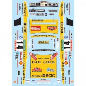 auto model vodní skluzavka obtisk