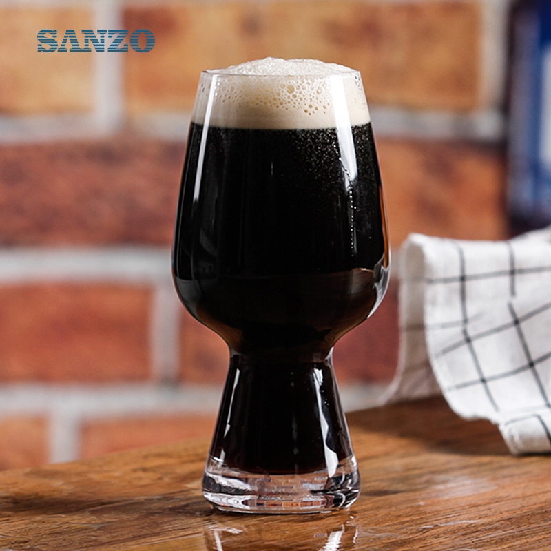 Sanzo reklamní pivní sklenice s rukojetí na míru leptané logo pivní sklenice na pivo Pepsi