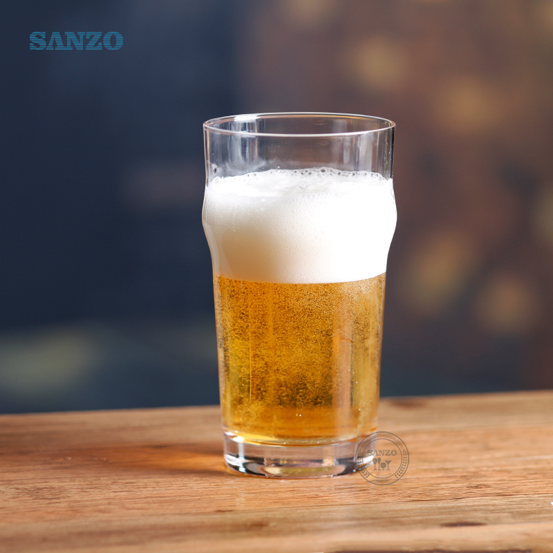 Sanzo 16oz Pint Pivní sklenice pohár řemesla Pivní Pint sklenice stroj vyrobený levné Pint Pivní sklenice