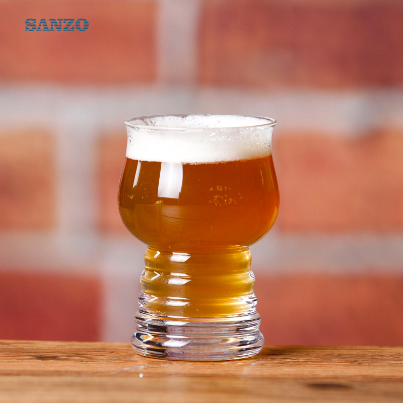 Pivní sklo Sanzo 6oz Tištěné pivní sklo Octagon pivní sklo