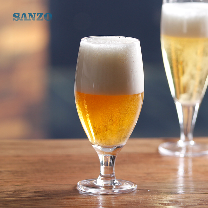 Sanzo Advertising Beer Glass Pivní sklenice na míru Pivní sklenice Pep Si