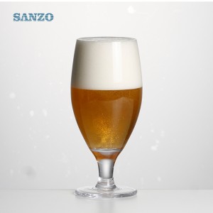 Sanzo Advertising Beer Glass Pivní sklenice na míru Pivní sklenice Pep Si