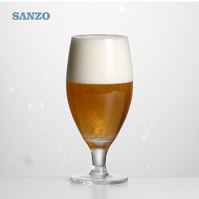 Sanzo Advertising Beer Glass Pivní sklenice na míru Pivní sklenice Pep Si