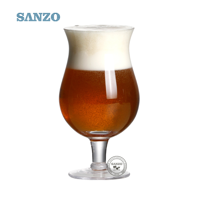 Sanzo Advertising Beer Glass Pivní sklenice na míru Pivní sklenice Pep Si