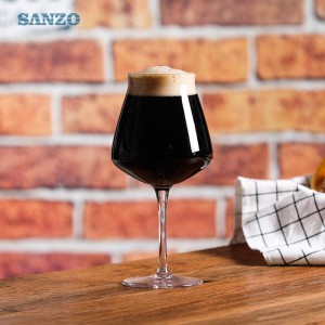 Sanzo Alkohol Pivní sklo přizpůsobené ručně čiré pivo Steins Perfect Beer Glass