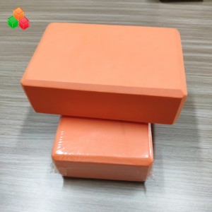 Tovární dodávky vysoce kvalitní paměti eva bloky reliéfní logo OEM jóga cvičební blok ekologický tisk pěna pro zdraví trénink