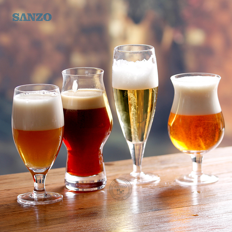 Sanzo Bar Kreativní tvar plachty Šťáva a pivní sklenice Pohár broušeného piva Personalizovaný džbánek na pivo