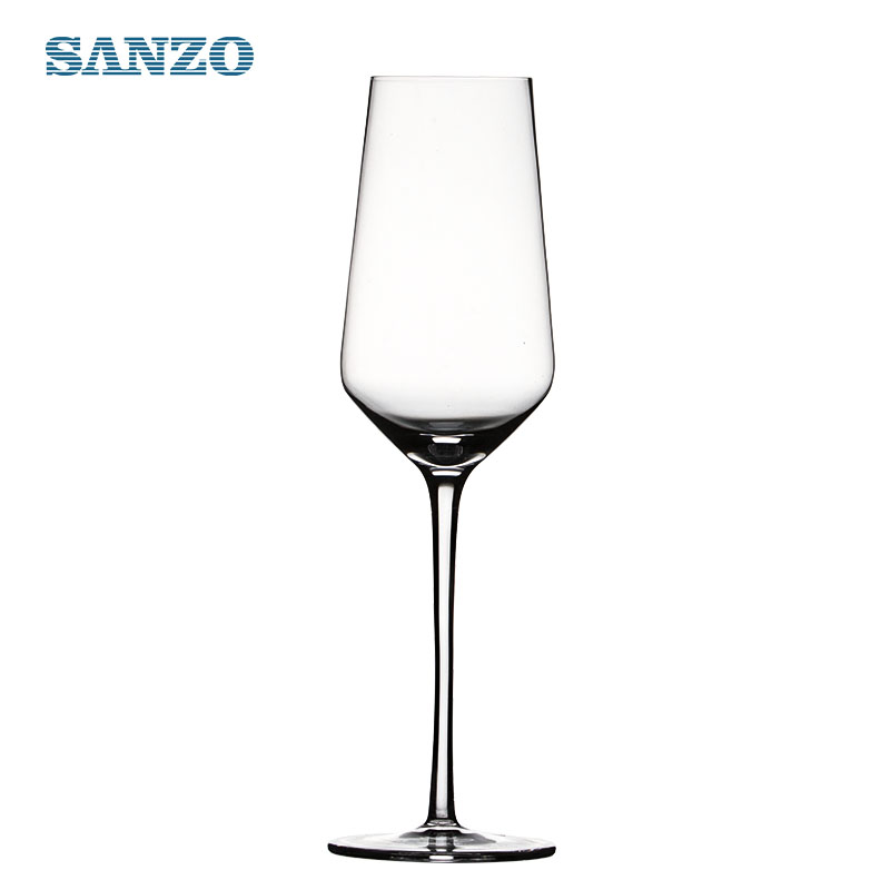 SANZO Black Leadfree přizpůsobené velikosti nápojové šampaňské na míru Champagne přizpůsobené flétny Růžová flétna na šampaňské
