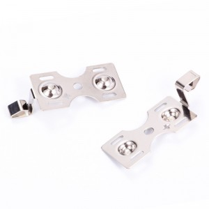 Nerezová ocel Zrcadlo leštění ozdoba oem kovové klipy