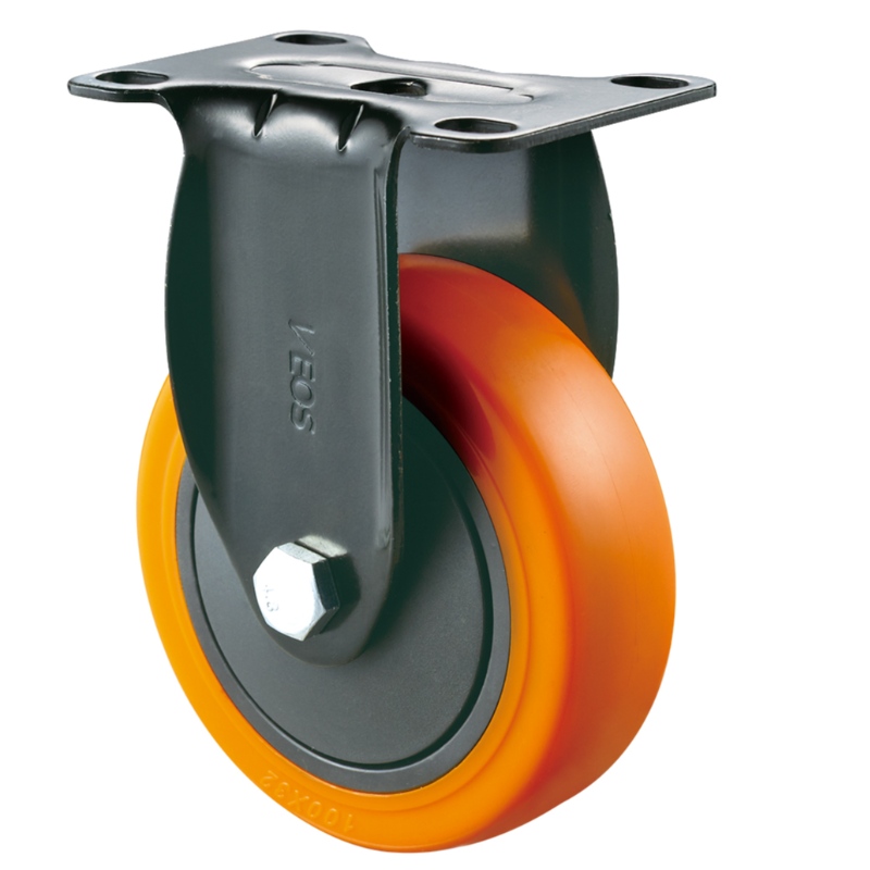 Středně velké - chromované pouzdro s kolečkem Orange TPE15