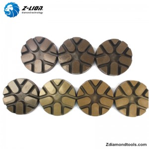 Diamantové podložky ZL-16KY pro betonové podlahy