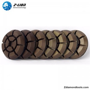 Leštící kotouče z mokrého pryskyřičného betonu ZL-16K