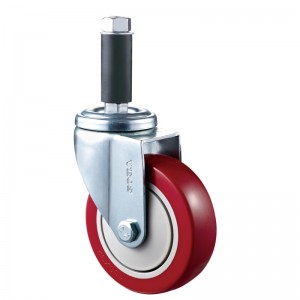 Středně velké - chromované pouzdro s červeným kolečkem TYP Diamand