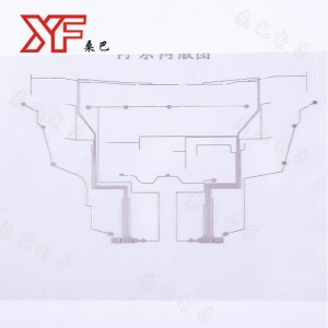 Vodivá tisková linka na pastu pro domácí mazlíčky