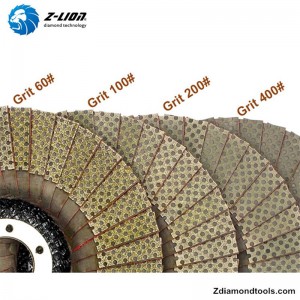 Kvalitní čínský diamantový brusný kotouč na sklo ZL-WMC66