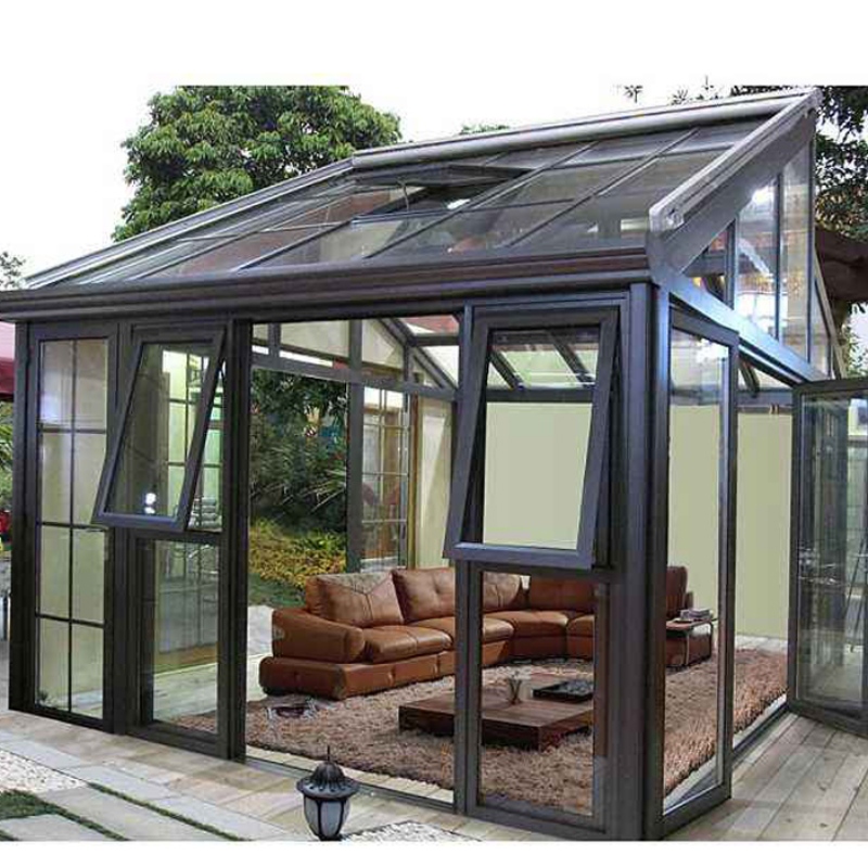 Hliníková sluneční místnost / zimní zahrada / prosklený dům