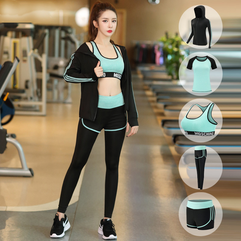 FDMF003 - dámské sportovní soupravy Fitness jóga běžecké atletické tepláky
