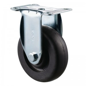 Středně velké - chromované pouzdro s černým TPE kolečkem