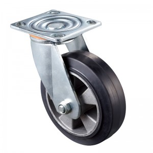 Heavy Duty - pochromované pouzdro s kolem Black2 TPE