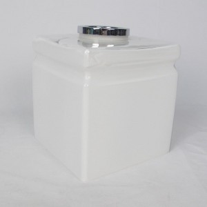 Sada bílé koupelnové doplňky