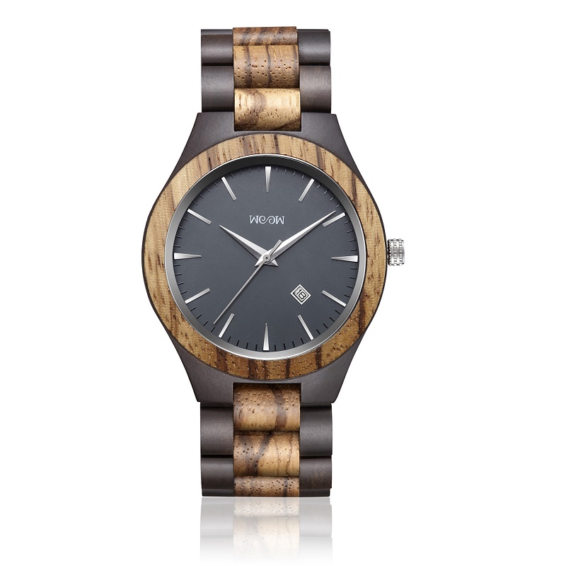 Dřevěné hodinky černé sandál dřevěné pánské dárek vinobraní 2019 modely vlastní logo