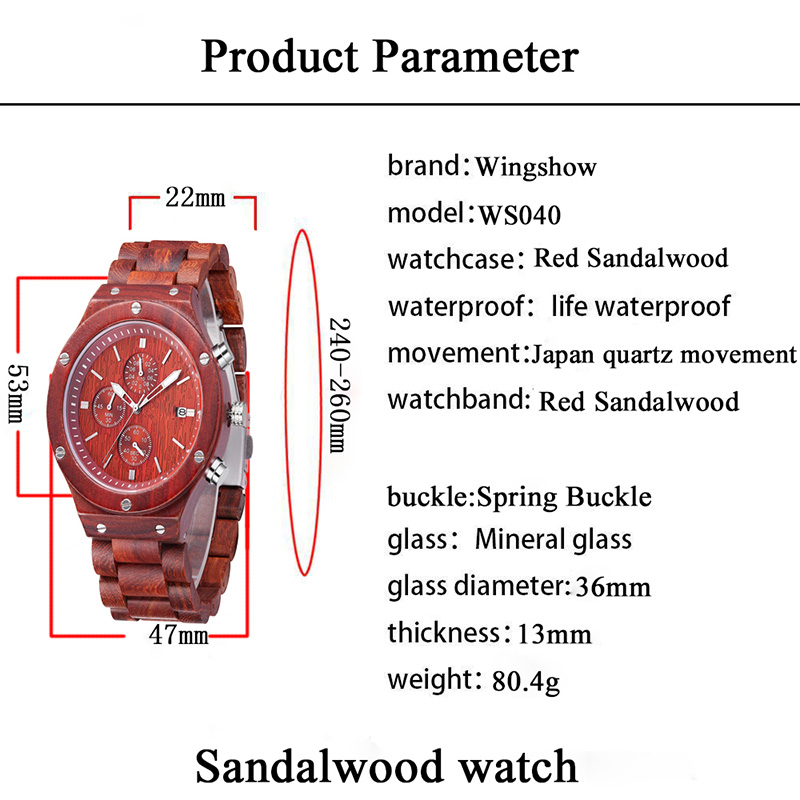 Luxusní volný čas Ekologické náramkové hodinky z přírodního dřeva