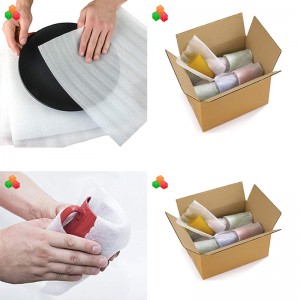 nárazuvzdorný antistatický obal z pěnové PE PE fólie zesilující expandovaný polyetylenový sáček