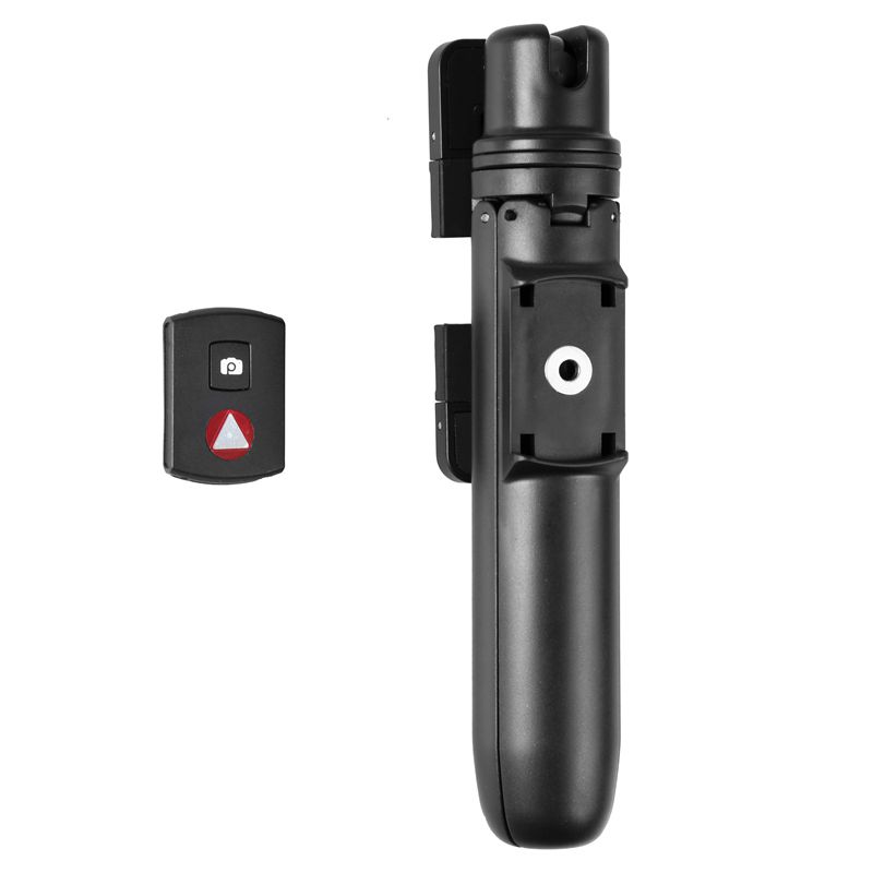 KINGJOY 5 sekcí Mini Selfie Stick se sklopnou nohou pro změnu na stativ s ovládáním Bluetooth