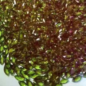 Ruské chameleonové chromotropní kamenné mossianitové sklo