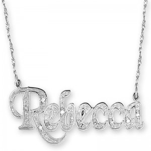 Přívěsek přívěsek personalizovaný náhrdelník jméno náhrdelník zlatá stříbrná