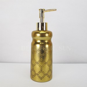 Skleněné mozaikové zlaté mozaikové vzorované sklo koupelnové doplňky