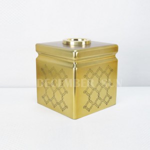 Skleněné mozaikové zlaté mozaikové vzorované sklo koupelnové doplňky