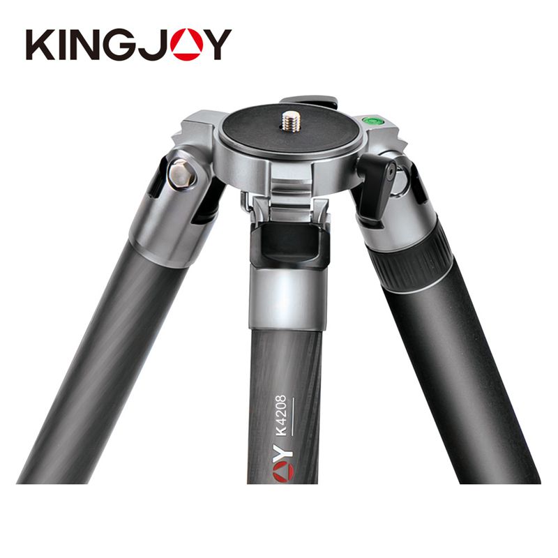 Kingjoy K4008 s vysokým rozpětím Profesionální kombinovaný typ hliníkového těžkého zatížení, vysoká pevnost, videokamera, stativ