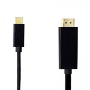 Kabel USB C na HDMI 6 stop (4K @ 60 Hz), kabel USB typu C na HDMI [kompatibilní s Thunderbolt 3] pro MacBook Pro 16 '' 2019\/2018\/2017, MacBook Air \/ iPad Pro 2019\/2018, Surface Book 2, Samsung S10 , a více