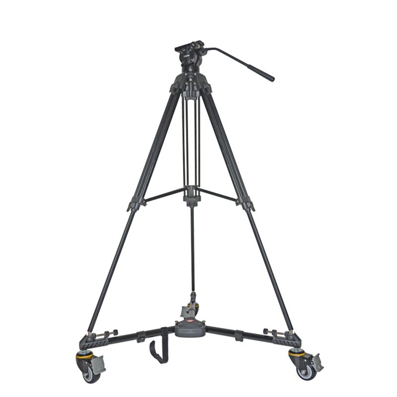 Kingjoy profesionální Heavy duty tři kola video stativ dolly slider VX-600 další příslušenství stativ