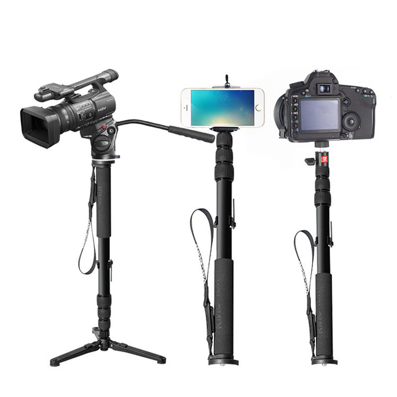 KINGJOY rozšiřitelný selfie stick fotoaparát monopod se 4 sekcemi a telefon monopod pro Nokia