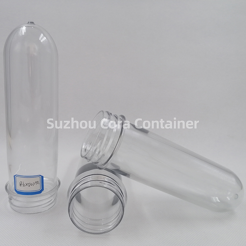 41mm 105g Velikost krku48mm Plasitc Pet Preform pro vodní nápojový olej