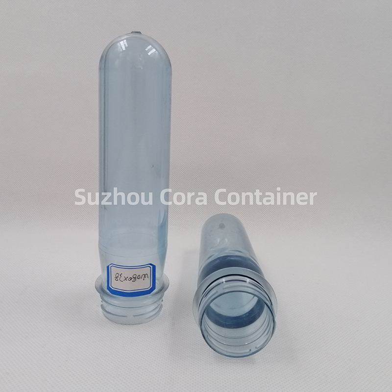 32mm 80g Velikost krku 38mm Plasitc Pet Preform pro vodní nápojový olej