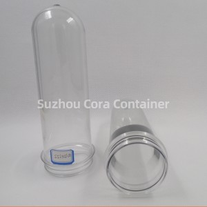 55mm 156g Velikost krku 62mm Plasitc Pet Preform pro vodní nápojový olej